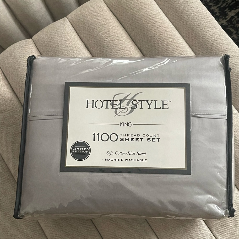 1100 thread count hotel sheets